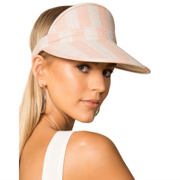 Free People for Brixton Ladies Monroe Linen Visor Hat BNWOT - Picture 1 of 4